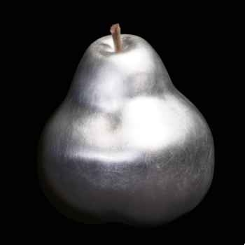 Poire argent prestige Bull Stein - diam. 11,5 cm indoor