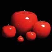 pomme rouge brillant glace bulstein diam 59 cm outdoor