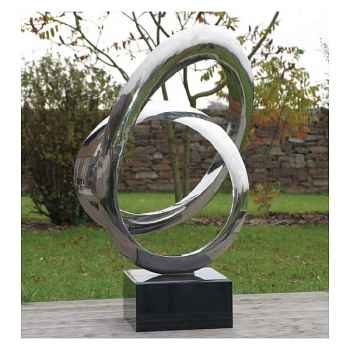 Sculpture Perpetuum avec socle Berdeco -WS-ST018-45