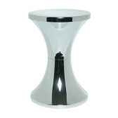 tabouret branex design tam tam chrome argent 15028