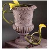 vases modele victorian urn surface rouille bs2101rst