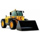 chargeur telescopique jcb 531 70 avec benne joa214