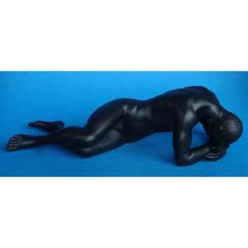 Figurine body talk -homme crowl head down black - bt28