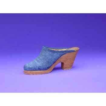 Figurine chaussure miniature collection just the right shoe denim blues  - rs25141