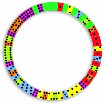 Domino alphabet en cercle réversible - Jouet Vilac 2479