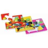 4 puzzles petit ours brun la maison jouet vilac 6018