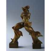 figurine art mouseion umberto boccioni futuristic man boc01 3dmouseion