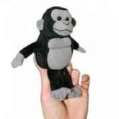marionnette a doigts gorille dos gris pc002126 the puppet company