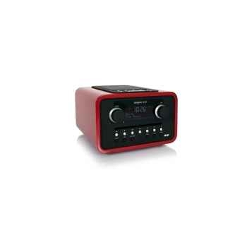 Dock iphone ipod lecteur cd wma mp3 radio rouge tangent -alio mono cdf-r