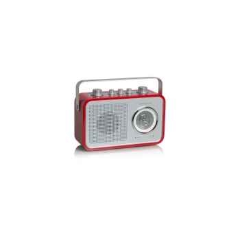 Radio am fm compacte portable rouge tangent -uno 2go-r