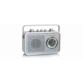 radio am fm compacte portable blanche tangent uno 2go b
