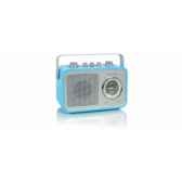 radio am fm compacte portable bleue claire tangent uno 2go bc
