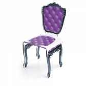 chaise capiton violette acrila ccv
