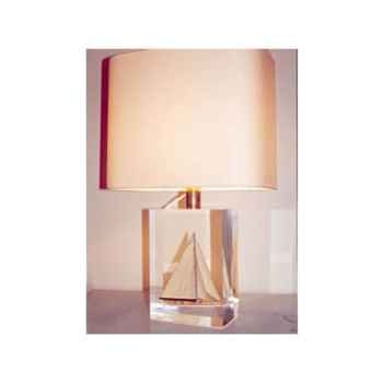 Moyenne Lampe Rectangle Yacht Classe-J Abat-jour Rectangle Beige-130