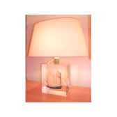 petite lampe ovale thonier cc 798 vert abat jour ovale vert fonce 90