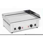 planche barbecue electrique double chromee roller grilrps600ec