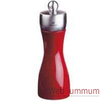 Peugeot moulin à poivre laqué 15cm rouge - fidji 461569