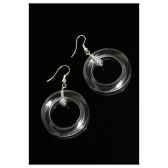 bilbablue boucles d oreilles anoa longueur 55 cm