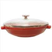 emile henry wok 37 cm flame 354