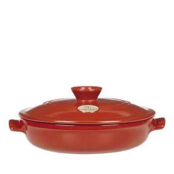 Emile henry sauteuse 21cm - rouge flame 1698