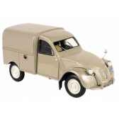 citroen 2cv fourgonnette grise norev 181500