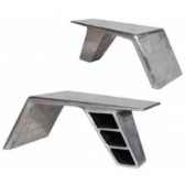 table aviator avec couverture en alumium h 770 x 1950 x 1000 arteinmotion tav avi0032