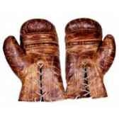 gants de boxe en cuir couleur cigare h 120 x 190 x 320 arteinmotion com gua0002