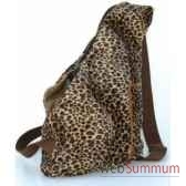 sac banane tissu panthere double h 30cm sellerie canine vendeenne 12640