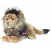 peluche lion couche hermann teddy collection 32cm 90447 2