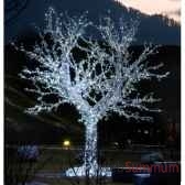 sapin de noegeant professionneartificiecrysta550m led blanc froid