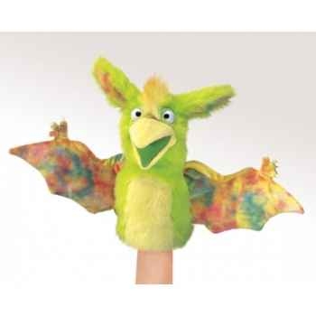 Marionnette peluche twickety oiseau monstre folkmanis 2887