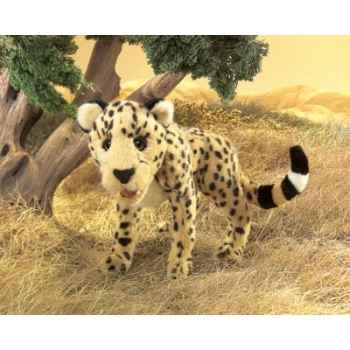 Marionnette peluche léopard folkmanis 2913