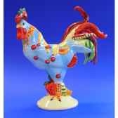 figurine coq poultry in motion fruit coctaipm16209