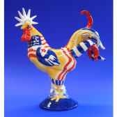 figurine coq poultry in motion doodle dandy pm16208