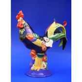 figurine coq poultry in motion chicken salad pm16222