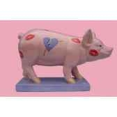 figurine cochon party piggies love hurts pap06