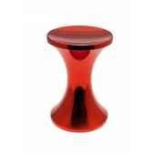 tabouret tam tam chrome rouge branex design 15041