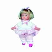 poupee collinette 25 cm anniversaire blanc corps souple 622646