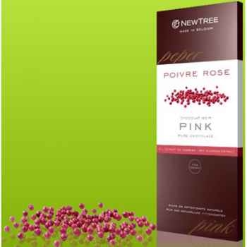 Newtree-Chocolat Noir Pink Poivre rose, tablette 80g-341729