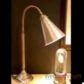 lampe d etabli gris mat objet de curiosite lu055