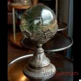 boule de verre gravee objet de curiosite dl081