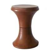 tabouret champignon en cuir soluna pn9099