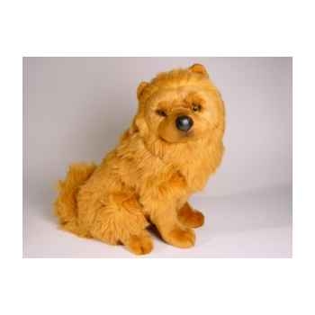 Peluche assise chow chow cannelle 50 cm Piutre -3249