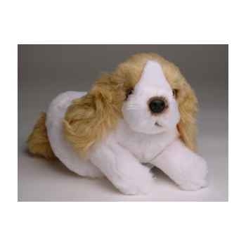 Peluche allongée mascot cocker 20 cm Piutre -4244