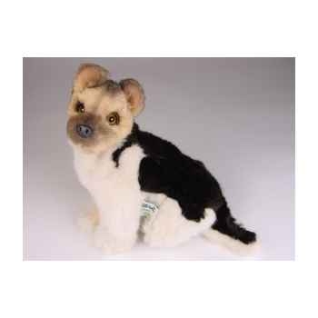 Peluche assise berger allemand 28 cm Piutre -1311