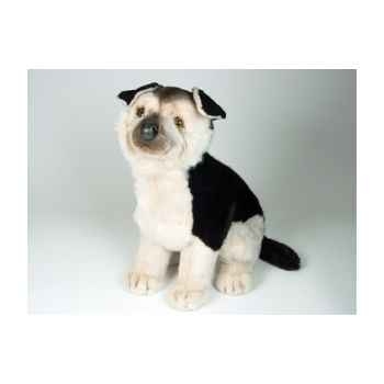 Peluche assise berger allemand 40 cm Piutre -2225