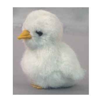 Peluche poussin blanc 12 cm Piutre -702