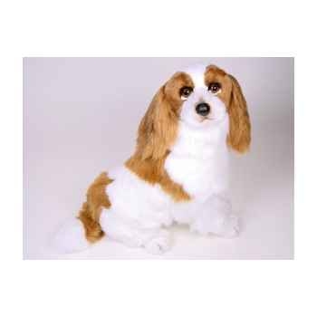 Peluche assise Epagneul cavalier king charles 55 cm Piutre -1290