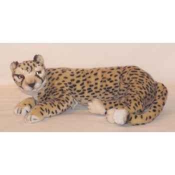 Peluche allongée guépard 55 cm Piutre -2582