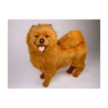 Peluche debout chow chow cannelle 70 cm Piutre -3246